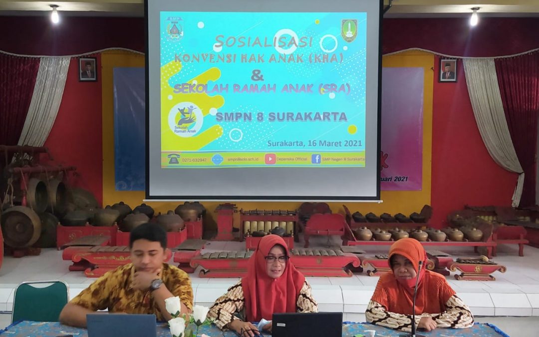 Sosialisasi SRA Tenaga Pendidik dan Tenaga Kependidikan SMPN 8 Surakarta