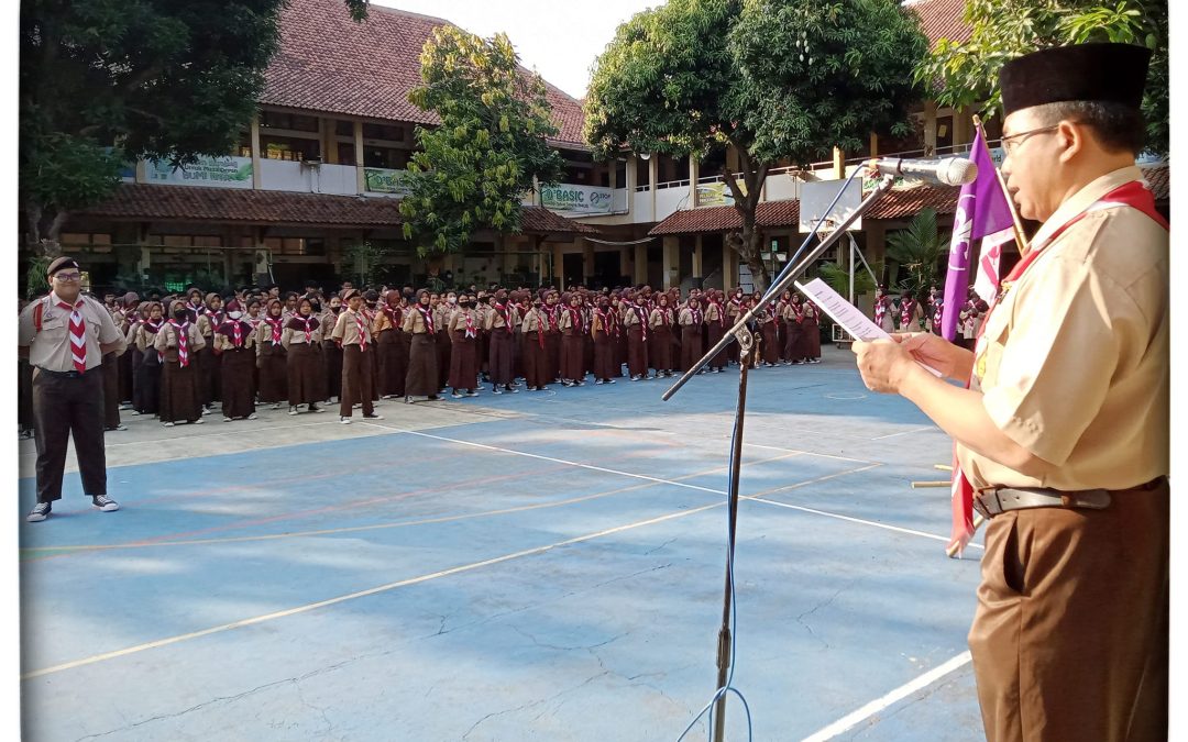 SMPN 8 Surakarta Gelar Peringatan Hari Pramuka ke-62