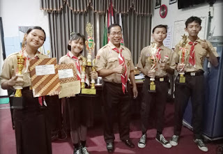 Fathan Maulana Juara 3 Bulutangkis Putra O2SN