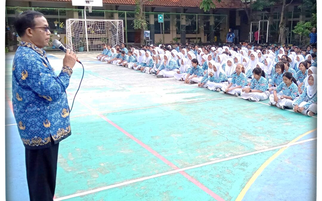 Pembukaan P5 Tema 3 Bhineka Tunggal Ika Kelas 7 dan 8 SMPN 8 Surakarta.