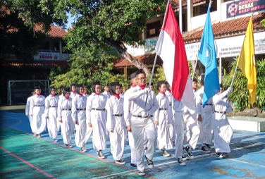 Selamat bertugas kepada Pengurus OSIS SMPN 8 periode 2023/2024