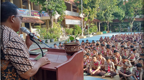 Sambut Ramadhan, SMPN 8 Surakarta Gelar Kegiatan Peningkatan Iman dan Taqwa