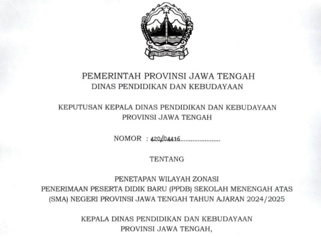 penetapann wilayah zonasi ppdb