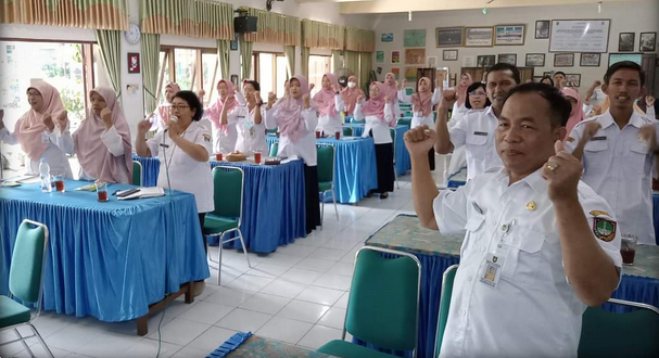 GUNA WUJUDKAN KOTA LAYAK ANAK, SMPN 8 ADAKAN PELATIHAN KHA