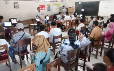 Suasana PPDB SMPN 8 Kota Surakarta Tahun Pelajaran 2024/2025