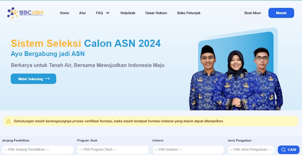 Tata Cara Pendaftaran CPNS 2024